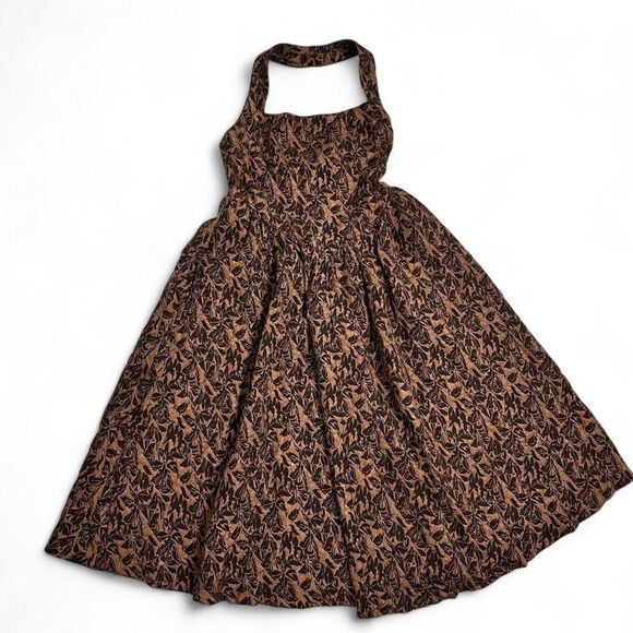 NWT Fashion Nova Meredith Jacquard Maxi Dress XL Regency Wedding Holidays - Picture 2 of 11